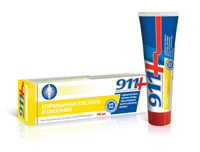 911 Муравиная кислота гель для суставов 100 мл.